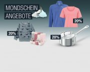 Mondscheinangebote bei Galeria Kaufhof bis zu -20% 