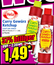 Hela Gew&uuml;rzketchup bei Norma