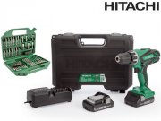 Hitachi Kombibohrer + 2x 3.0 Ah Akkus und Bits f&uuml;r 159,95&euro; statt 184,20