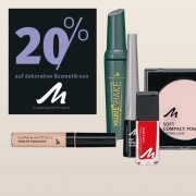 20% auf dekorativer Kosmetik von Manhattan bei Rossmann