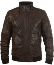 modische SOLID Dash Herren Echtlederjacke bis 3XL f&uuml;r 86,95&euro; statt 109&euro;