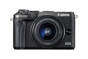 Canon EOS M6 (24,2 MP, 3 Zoll, APS-C CMOS-Sensor, DIGIC 7 , Full-HD) Kit inkl. EF-M 15-45mm