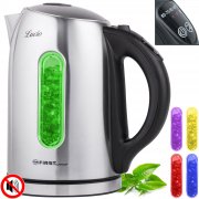 1,7 Liter Edelstahl Wasserkocher mit Temperaturwahl und Warmhaltefunktion 2200 W