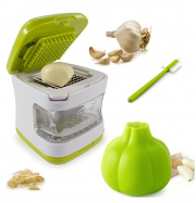 Knoblauchpresse + Knoblauchsch&auml;ler + Reinigungsb&uuml;rste f&uuml;r nur 10,99 Euro
