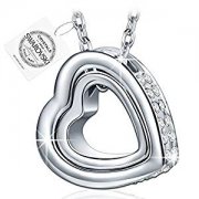 Pauline & Morgen Damen-Kette mit gravur "Ich liebe dich f&uuml;r immer" 