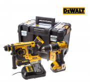 Dewalt 18 V Kombihammer + Schlagbohrschrauber + 2 Akkus nur 359,95 Euro