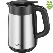 Aicok Warmhaltefunktion Wasserkocher Edelstahl 7 Temperaturstufen 1.7L 2200W f&uuml;r 34,03&euro;