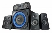 Trust Gaming GXT 658 Tytan 5.1 Surround Lautsprecher Set (180 Watt, LED Beleuchtung)