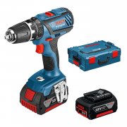 Bosch Professional GSB 18-2-LI Plus Akku-Schlagbohrschrauber, 2x3,0Ah