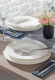 30 tlg. Gallo by Villeroy & Boch Design Kombi-Service White Porzellan 6 Personen