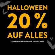 Halloween Special bei Campdavid -20% auf alles 