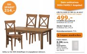 IKEA Sindelfingen - STORN&Auml;S Ausziehtisch + 6 x INGOLF Stuhl
