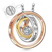 PAULINE&MORGEN "Mama, ich liebe dich" Kette mit SWAROVSKI Steinen und Geschenkbox