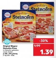Wagner Steinofen Pizza bei Kaufland