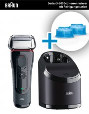 Elektrischer Rasierer inkl. Reinigungsstation - Braun Series 5 - 5050cc + CCR2