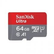 SanDisk Ultra 64 GB microSDXC Speicherkarte Kit - 100 MB/s, Class 10, U1, A1