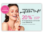 lohnt sich !! bei Douglas mit 20% Rabatt ab 40&euro;