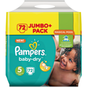 Pampers Baby Dry Windeln 72St&uuml;ck bei Rossmann f&uuml;r 16,99&euro; anstatt 19,95&euro;