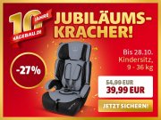 Kindersitz Motion 320-4 9-36 kg bei Hagebau f&uuml;r 39,99&euro; anstatt 54,99&euro;