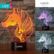 LED-3D Lampe Illusion Einhorn bei Lesara f&uuml;r 14,99&euro; anstatt 32,99&euro;