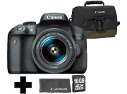 Canon EOS 750D Full HD Kamera + 18-55mm + Tasche + 64GB f&uuml;r 499&euro; statt 566&euro;