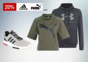 20% auf Artikel von Adidas und Puma bei Galeria Kaufhof