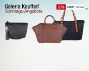 20% auf alle Damentaschen bei Galeria Kaufhof