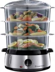Russell Hobbs Dampfgarer Timerfunktion Cook@Home Stahl, Edelstahl f&uuml;r 28,99&euro; statt 34,98&euro;