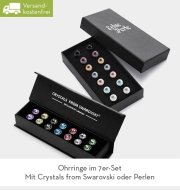 Swarovski Ohrringe im 7er Set bei Limango f&uuml;r 17,95&euro; anstatt 69,95&euro;