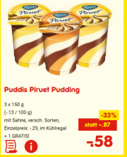 Puddis Piruet Pudding