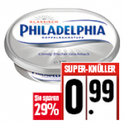 Philadelphia Frischk&auml;se bei Edeka f&uuml;r 0,99&euro;