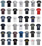  Jack & Jones Herren-T-Shirts (verschiedene Motive) in Gr&ouml;&szlig;e S bis XXL