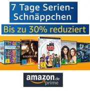 Amazon winkt mit bis zu 10,00 Euro Sofortrabatt beim Warner Bros. 7 Tage Serien-Schn&auml;ppchen