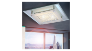 Licht-Trend Kristalllampe &raquo;Flowy LED-Deckenleuchte mit Glaskristallen&laquo; 39,00
