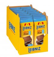 14er Pack (14 x 190 g) Leibniz Keks'n Cream Milk Kakaokekse mit Milchcremef&uuml;llung