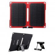 14W Solarpanel 2-Port USB Tragbares Outdoor f&uuml;r Handys, iPad, Kamera, Tablet usw.