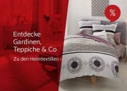 15% auf alle Heimtextilien bei Otto