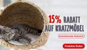 15% auf alle Kratzm&ouml;bel bei Zooroyal
