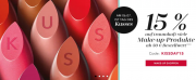 15% auf alle nicht reduzierten Make-Up Produkte im Douglas Shop