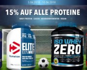 15% auf alle Proteine bei Muskelmacher Shop