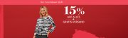 15% auf Alles+ gratis Versand bei Heine