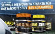 15% auf Aminos&auml;uren beim Muskelmacher Shop