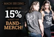 15% auf Band Merch bei EMP