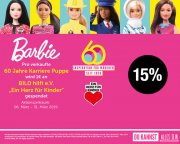 -15% auf Barbie bei Galeria Kaufhof