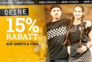 -15% auf Shirts und Tops bei EMP