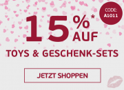15% auf Toys & Geschenk Sets bei Beate Uhse