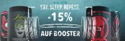15% auf Trainingsbooster beim Muskelmacher Shop