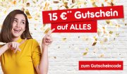 15 Euro Rabatt auf ALLES ab 120 Euro Bestellwert im Netto Shop