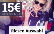 15 Euro Rabatt auf das komplette Bekleidungssortiment bei EMP
