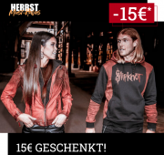 15 Euro Rabatt auf das komplette Bekleidungssortiment bei EMP